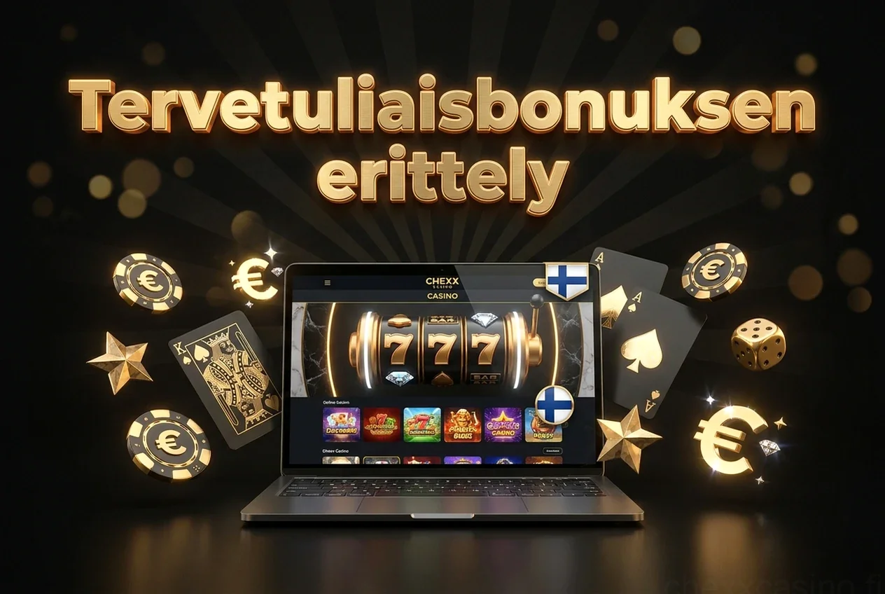 Tervetuliaisbonuksen erittely